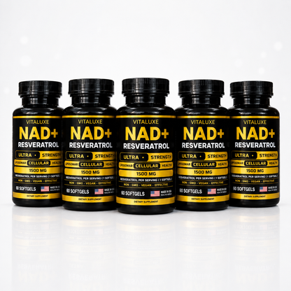 NAD + RESVERATROL AMERICANO 60 CAPSULAS